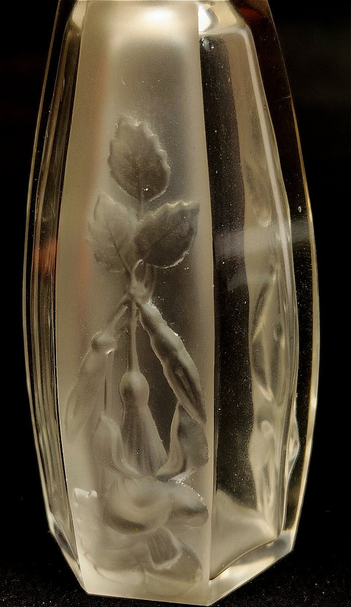Flacon De Parfum En Cristal De Baccarat - Circa 1900-1920-photo-1
