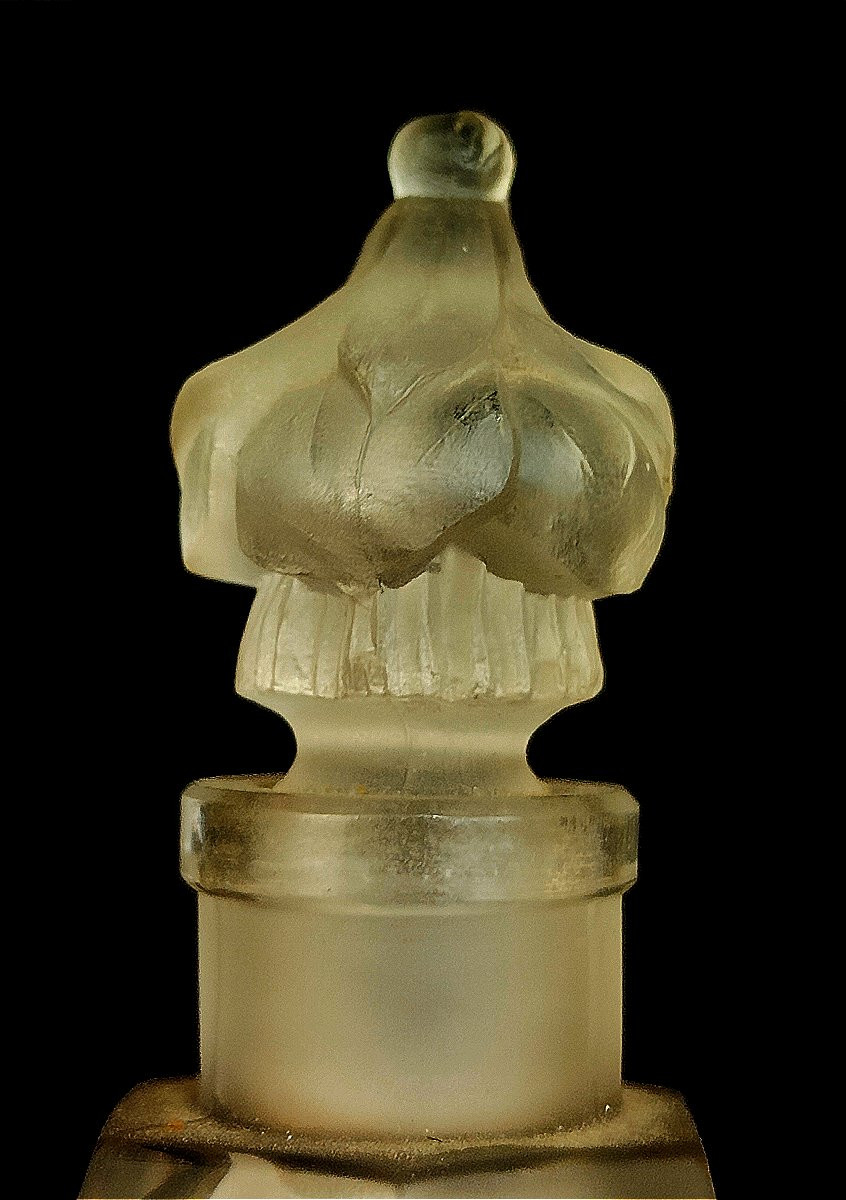 Flacon De Parfum En Cristal De Baccarat - Circa 1900-1920-photo-3