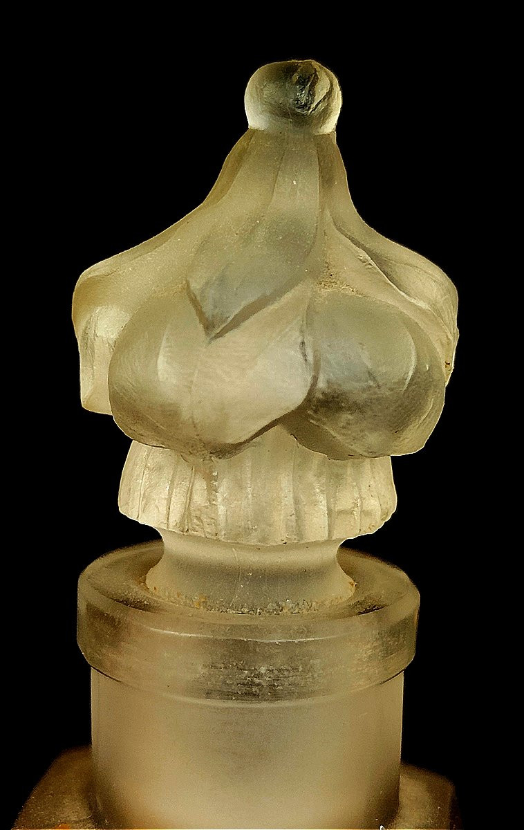 Flacon De Parfum En Cristal De Baccarat - Circa 1900-1920-photo-4