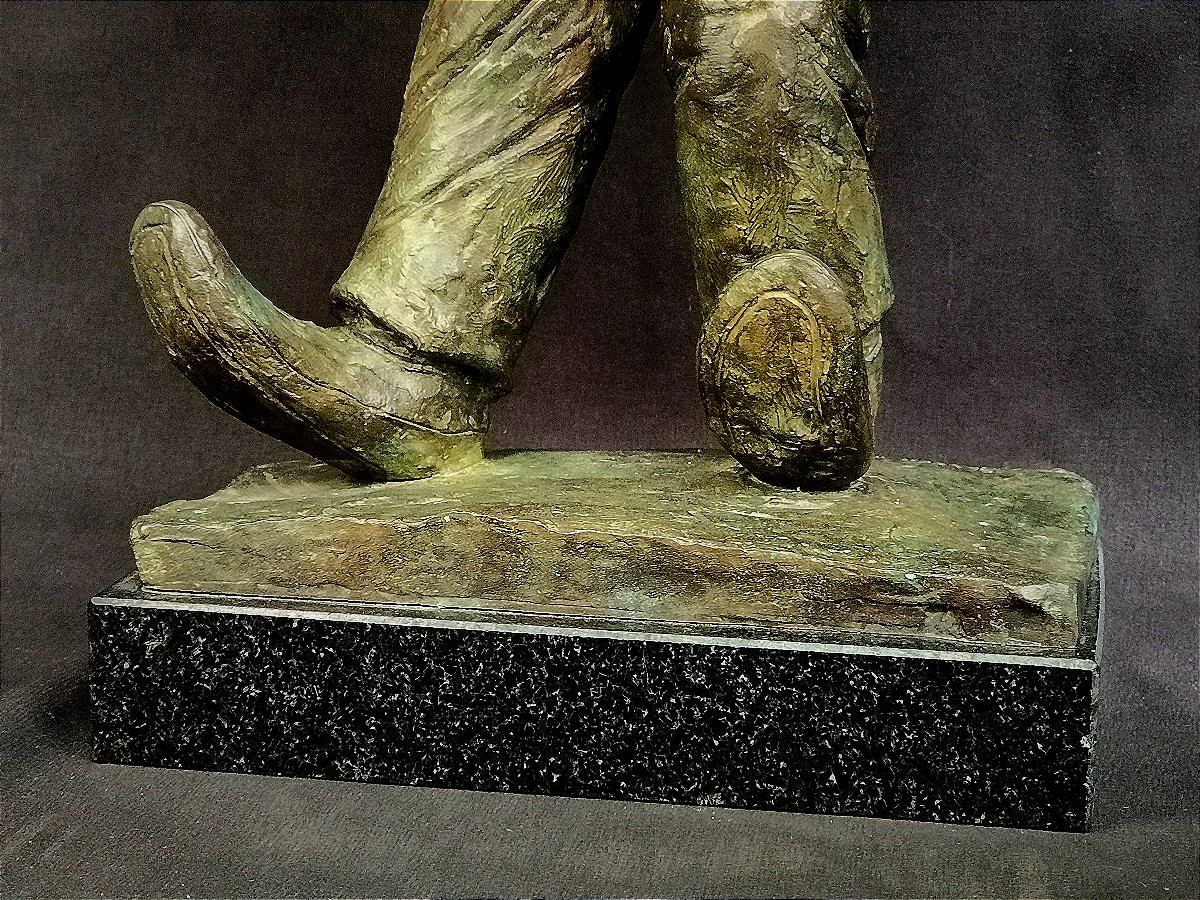 Greta ALESSIO (1942 - )  clown en bronze-photo-3