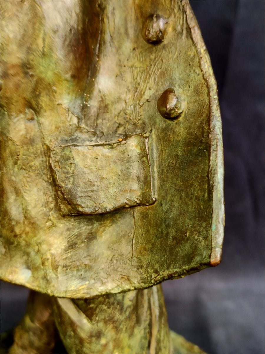 Greta ALESSIO (1942 - )  clown en bronze-photo-7