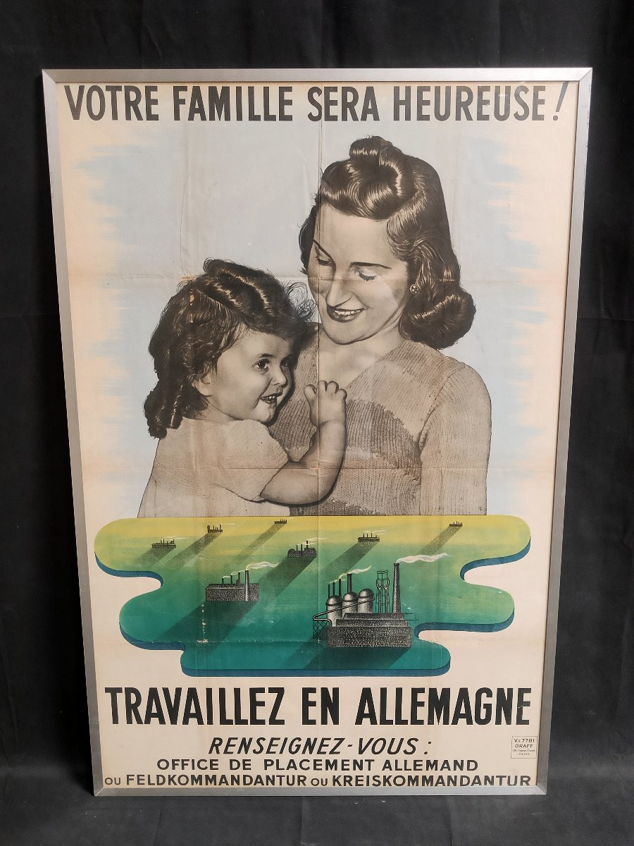 German Propaganda Poster World War Ii-photo-1