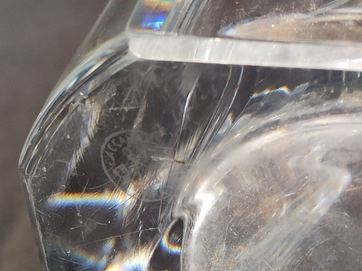 Baccarat : vase en cristal années 50/60-photo-6
