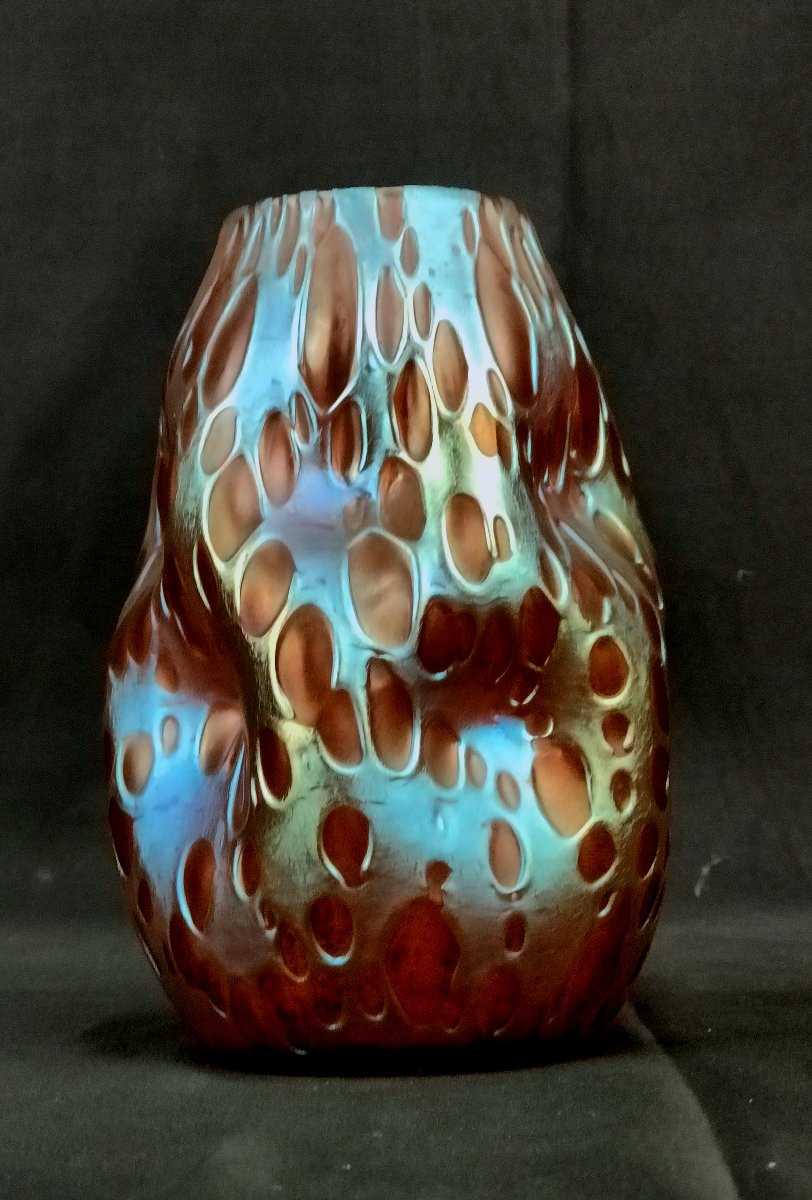 Johann Lötz Witwe - Klostermühle Vase - 1902-photo-6