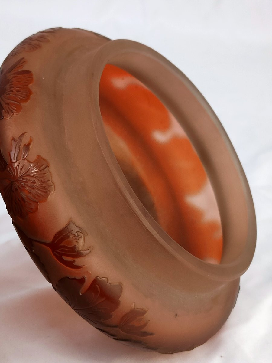 Emile Gallé : bonbonnière - circa 1900-photo-4