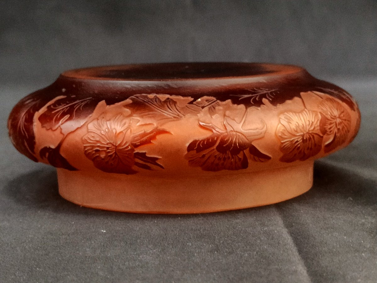 Emile Gallé : bonbonnière - circa 1900-photo-4