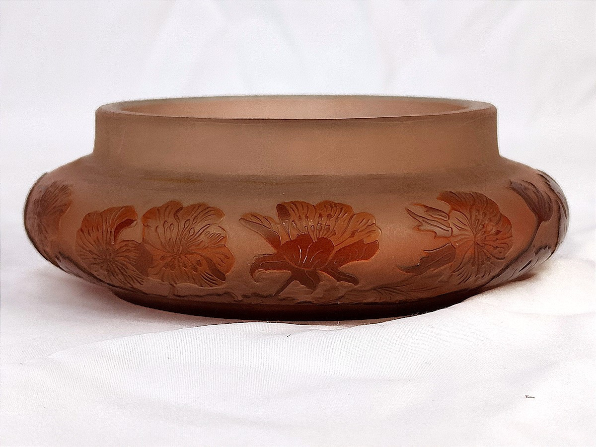 Emile Gallé : bonbonnière - circa 1900