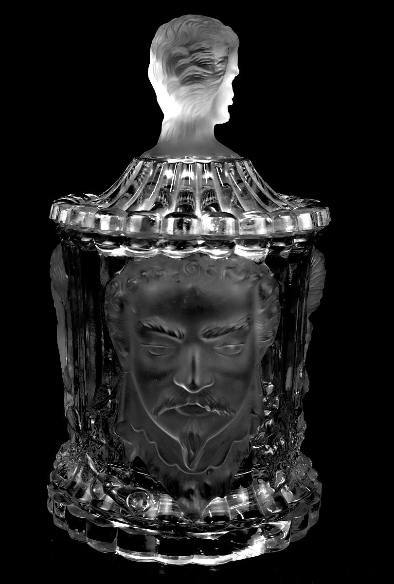 Cristal de St Louis : Pot à tabac circa 1870-photo-4