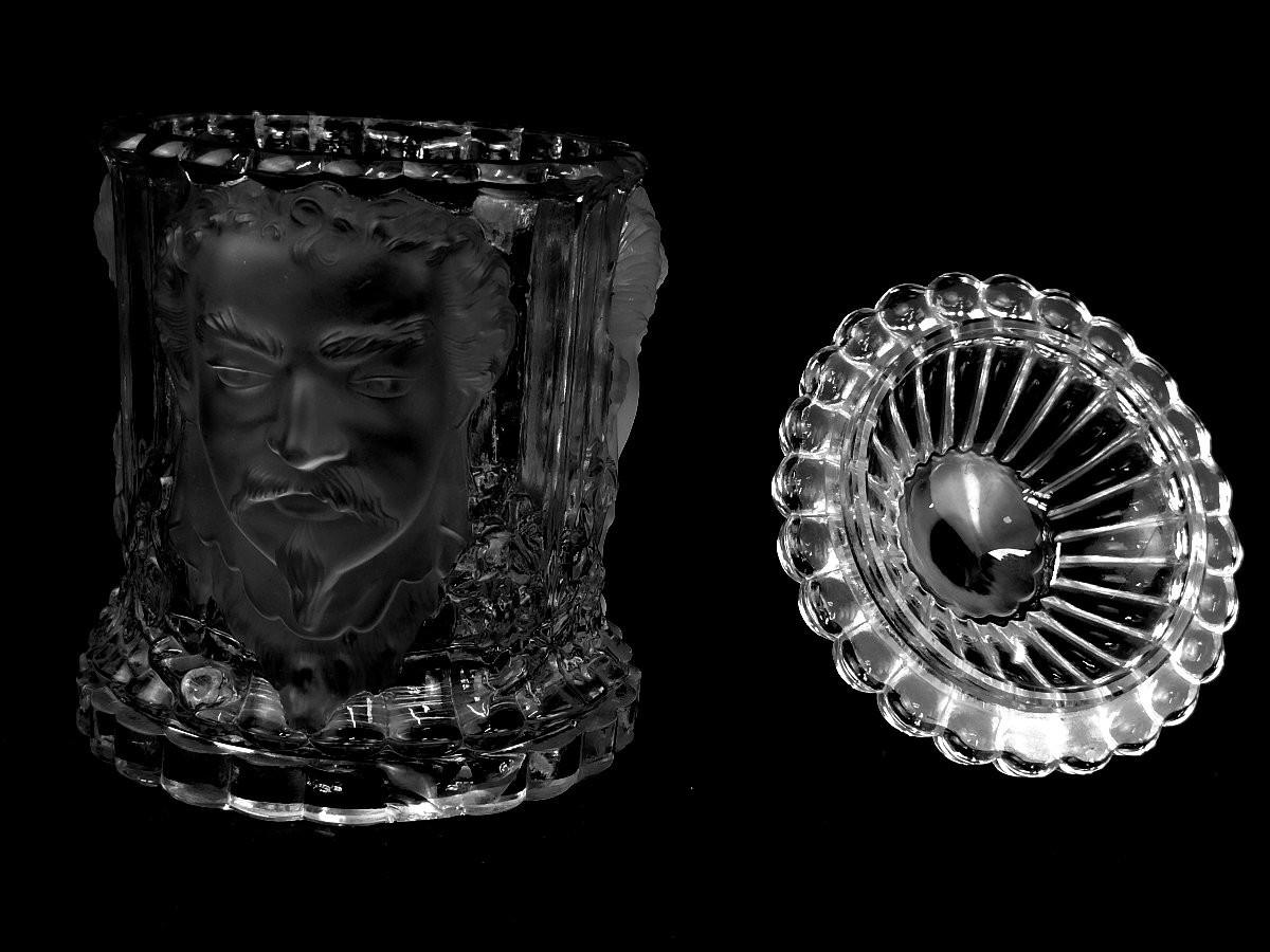 Cristal de St Louis : Pot à tabac circa 1870-photo-3