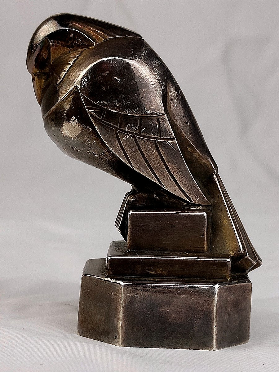 Guiraud: Art Deco Automobile Mascot - Circa 1930-photo-3