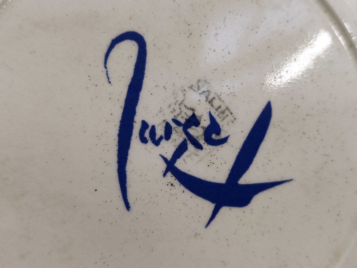 Jean Lurçat (1892-1966): Decorative Plate With A Rooster-photo-4