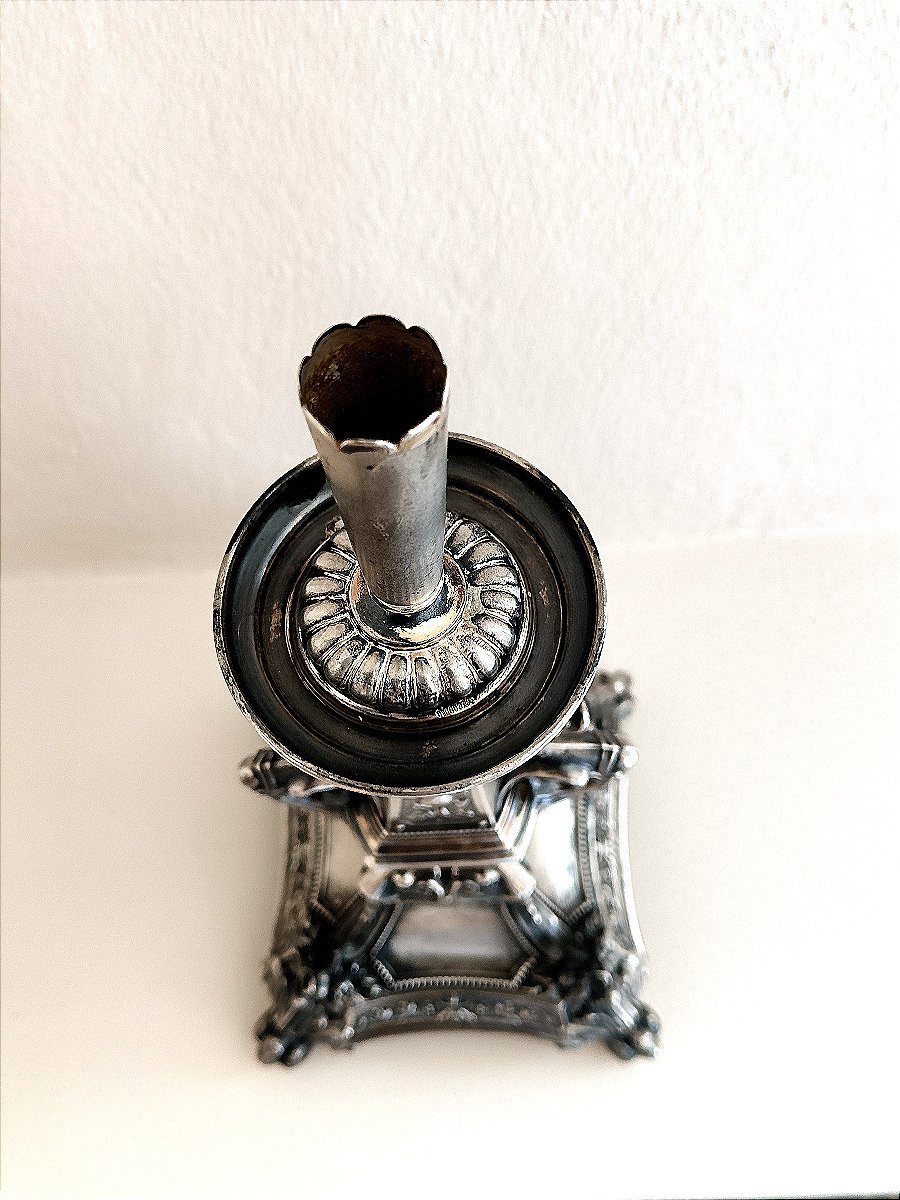Candélabre / Centre de table - Argent - Allemagne 1840-photo-5