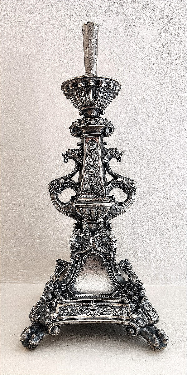 Candélabre / Centre de table - Argent - Allemagne 1840