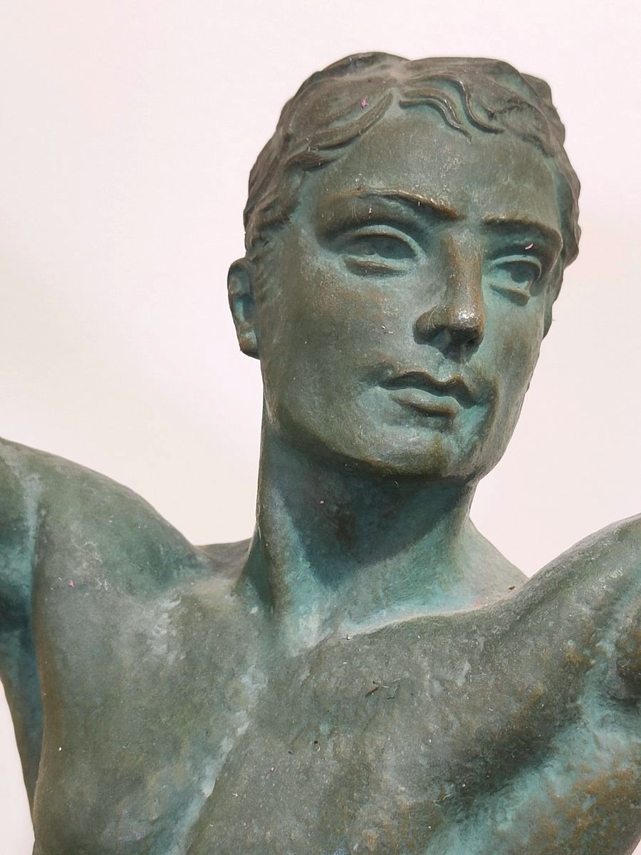 Art Deco Olympic Athlete By Chiparus-photo-1