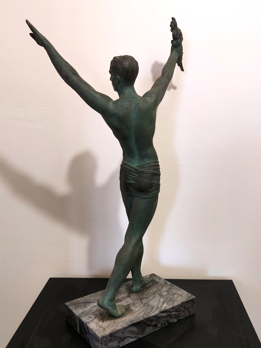 Art Deco Olympic Athlete By Chiparus-photo-5