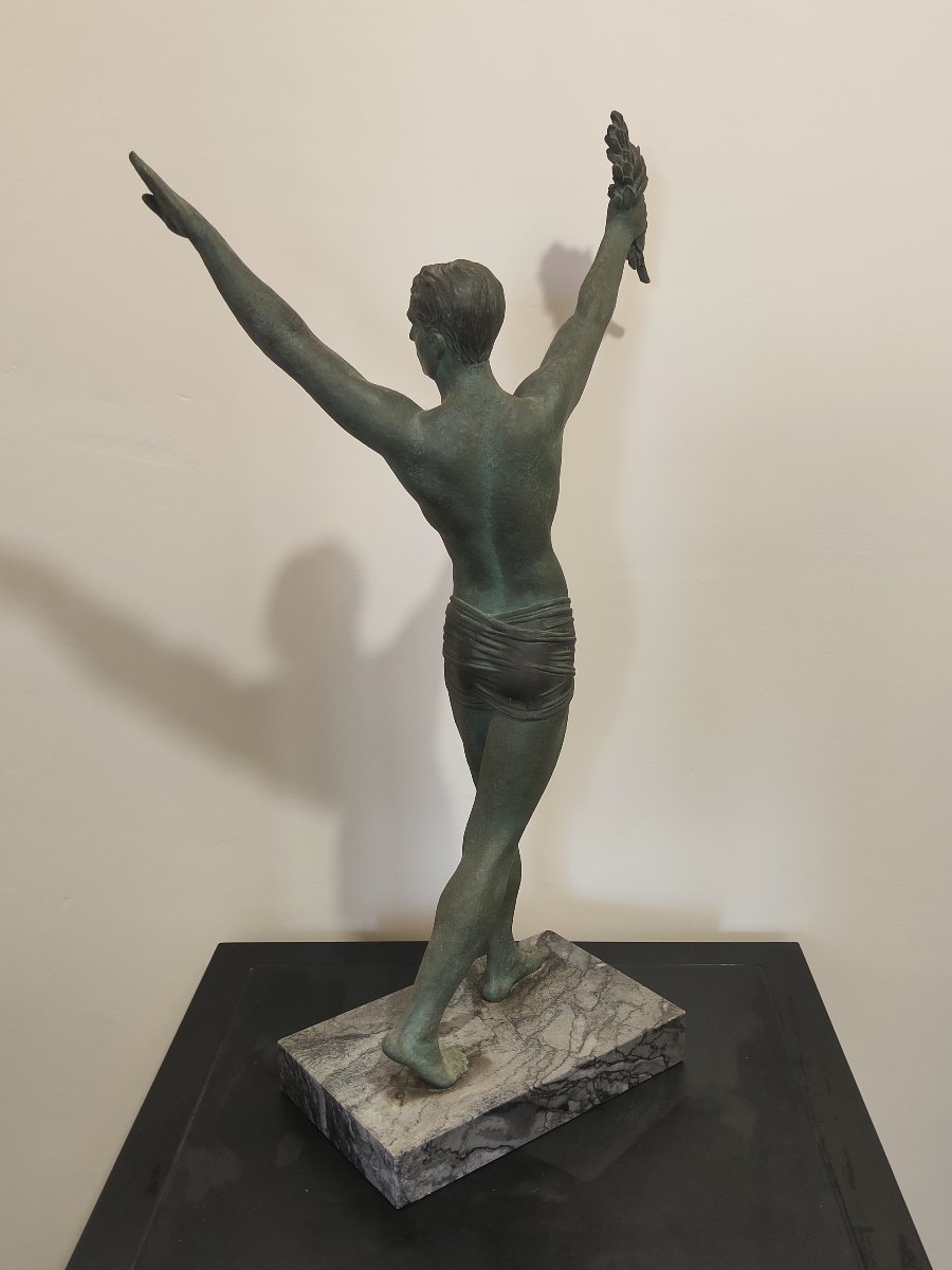 Art Deco Olympic Athlete By Chiparus-photo-6