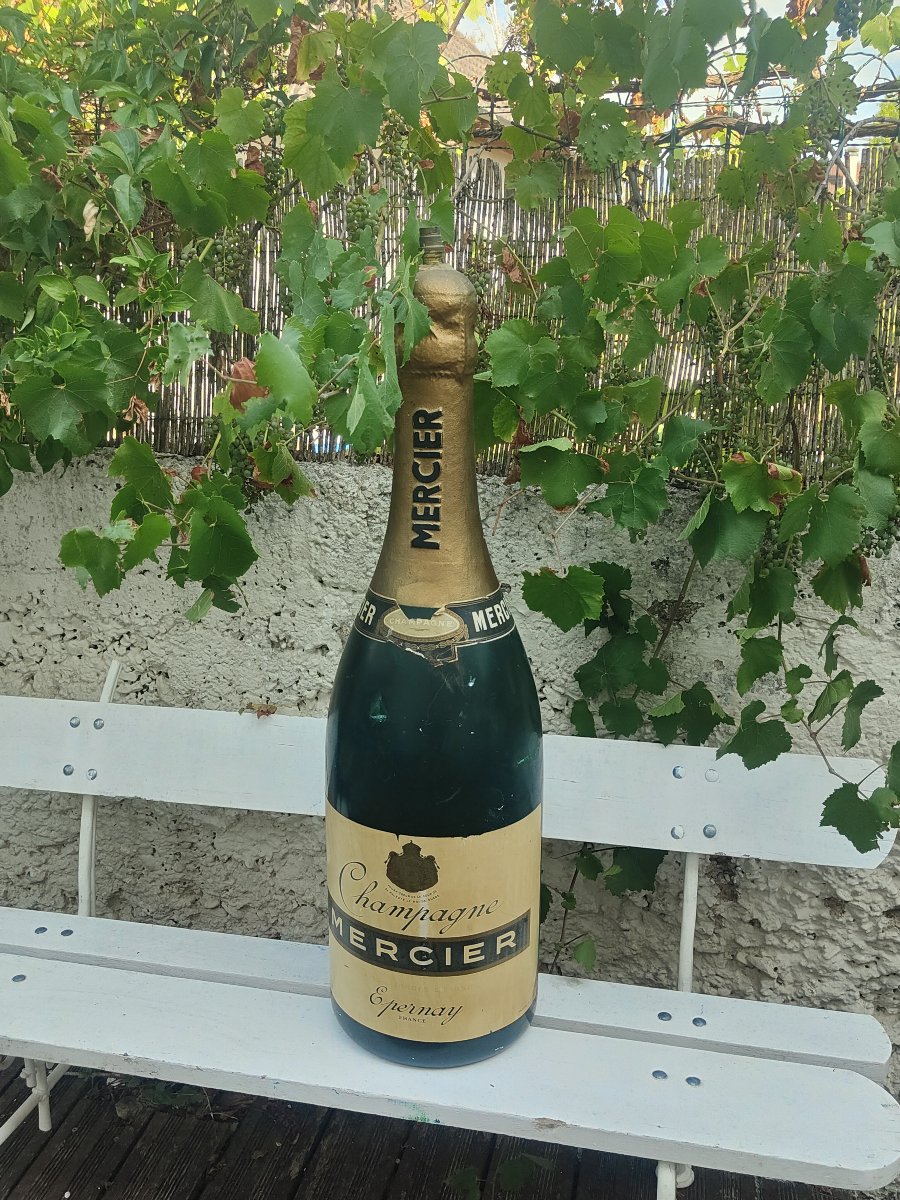 Grande bouteille publicitaire - Champagne MERCIER-photo-1