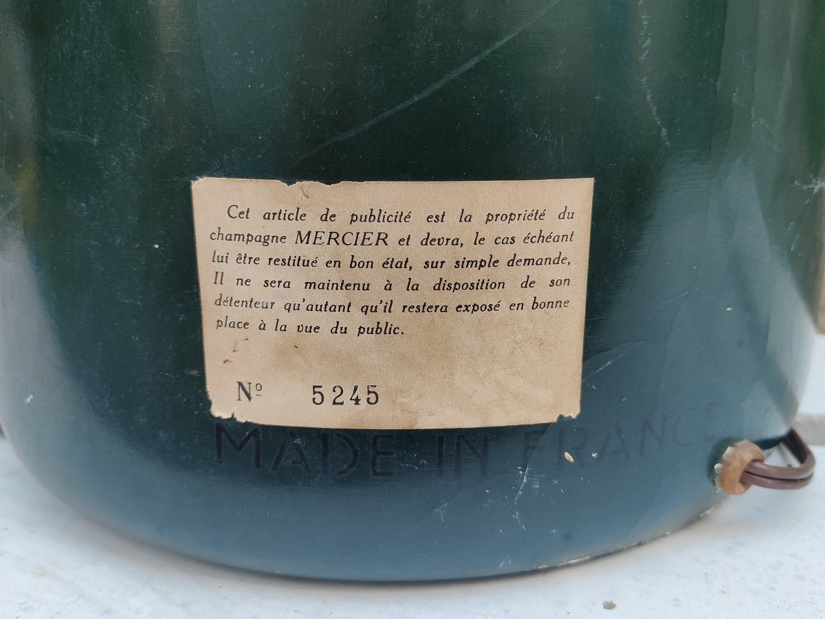 Grande bouteille publicitaire - Champagne MERCIER-photo-5