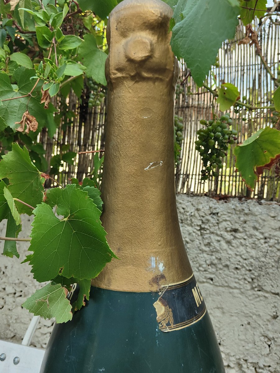 Grande bouteille publicitaire - Champagne MERCIER-photo-6