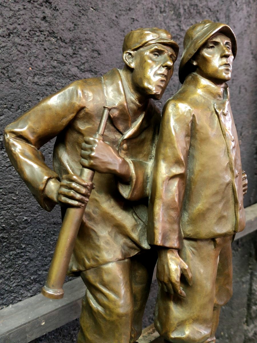 Max WACH-WACHENECK - Bronze "les marins"- 1910-photo-1