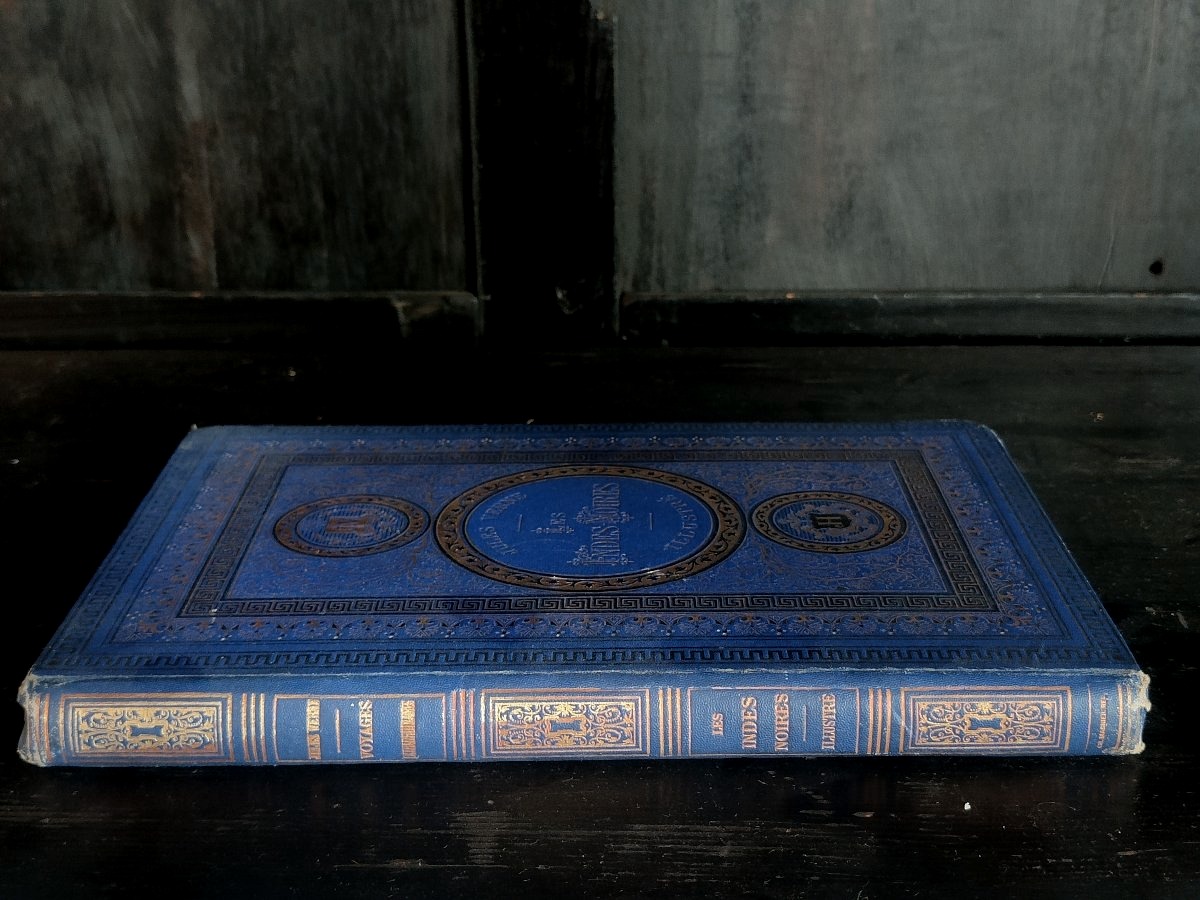 Verne (jules). *les Indes-noires*. Paris: J. Hetzel Et Cie, N.d. (1877).-photo-4