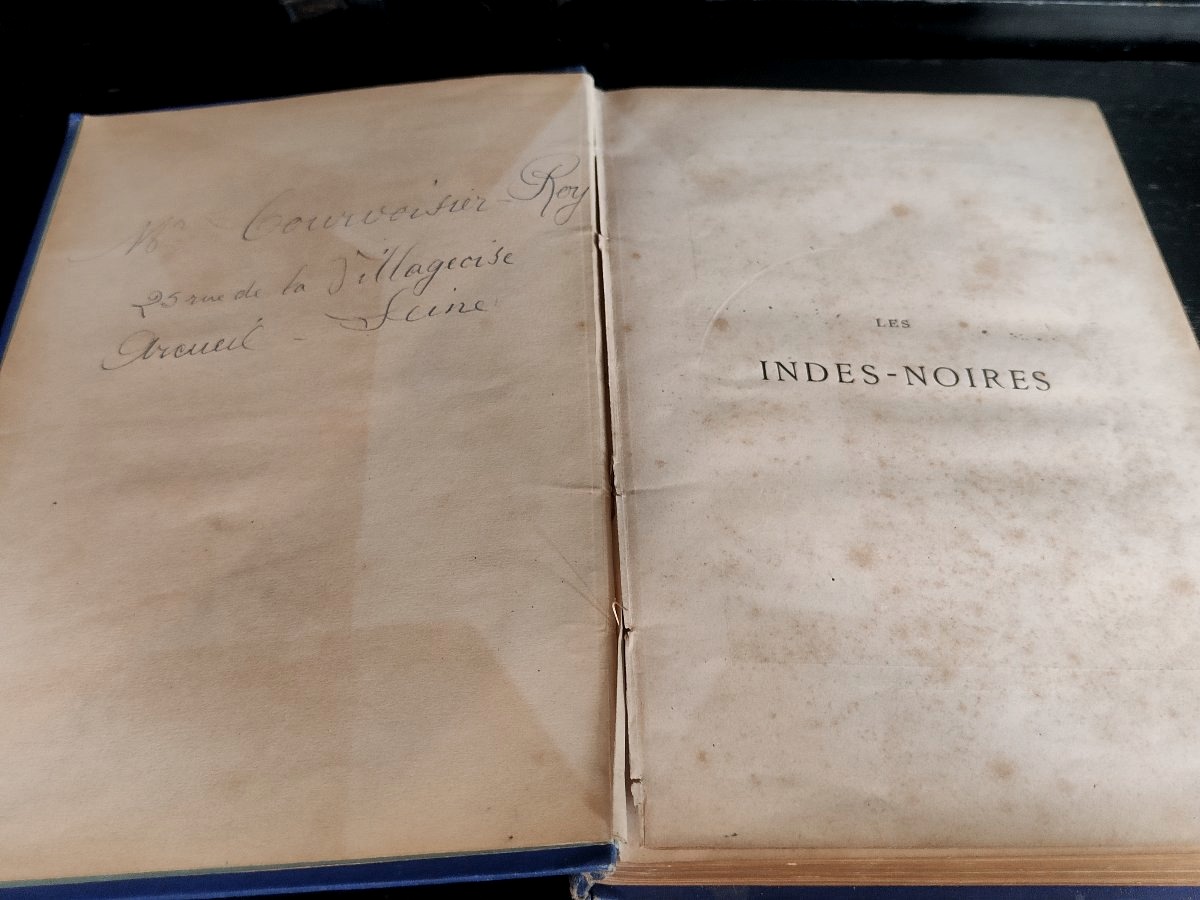 Verne (jules). *les Indes-noires*. Paris: J. Hetzel Et Cie, N.d. (1877).-photo-4