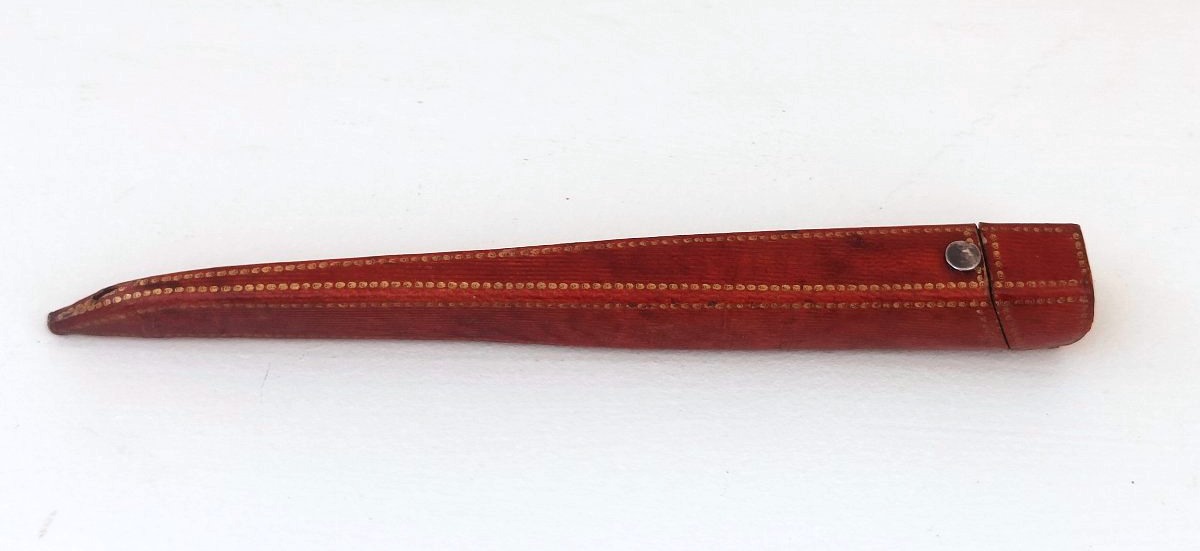 Couteaux de voyage en argent - époque Consulat/Directoire 1798-1809-photo-2