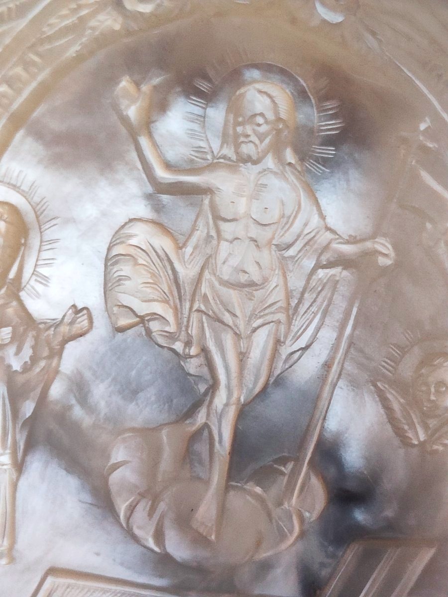 Jerusalem Mother-of-pearl Medallion—early 19th Century-photo-6