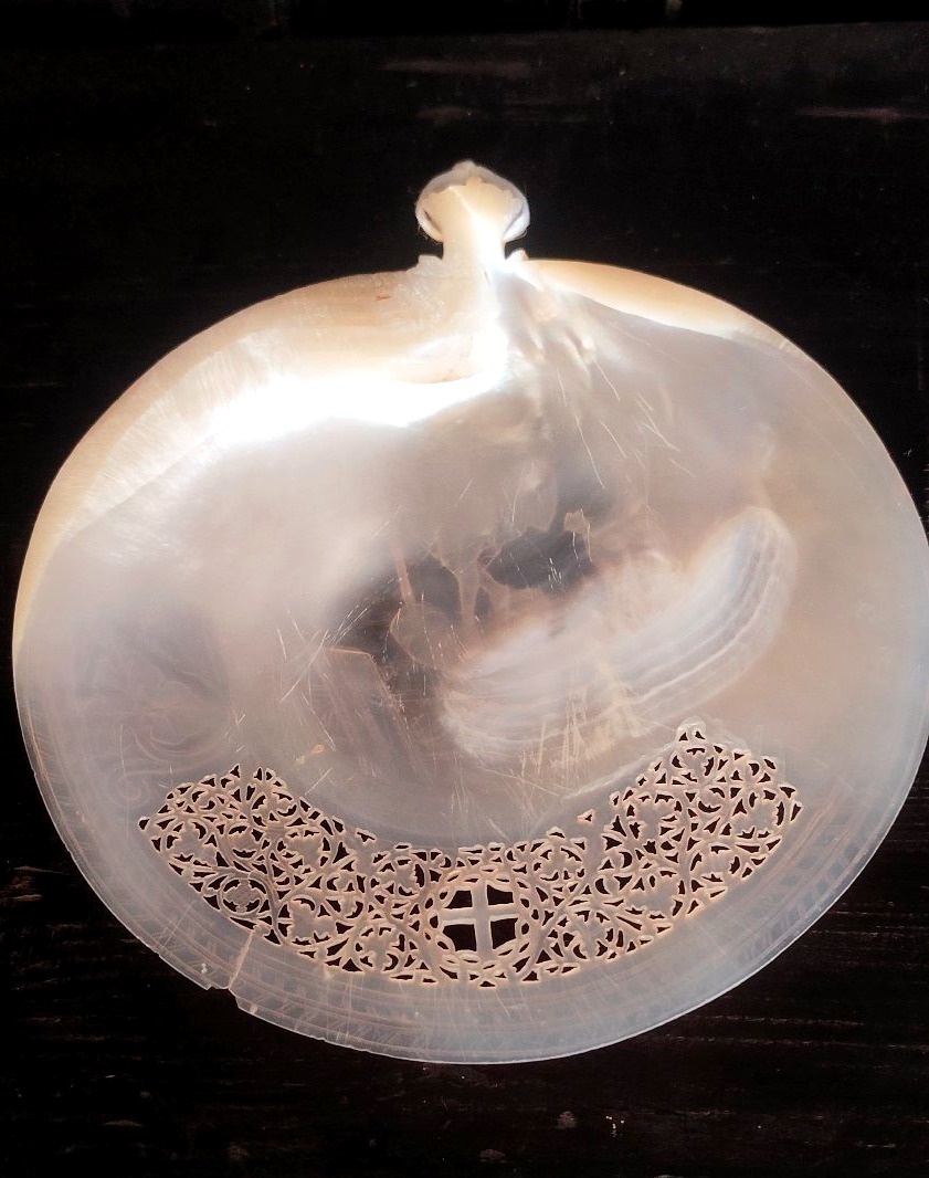 Jerusalem Mother-of-pearl Medallion—early 19th Century-photo-7