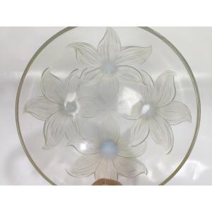 "dahlias" Fruit Bowl - René Lalique - Circa 1925