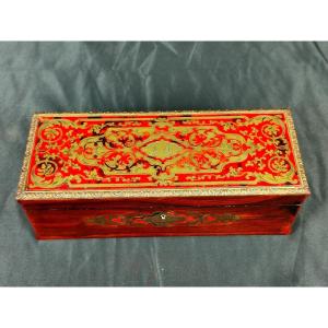Glove Box In Boulle Marquetry