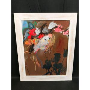 Pastel Et Gouache Krystyna Radziwill