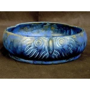 Art Deco Glazed Stoneware Bowl/empty Bowl - 1930