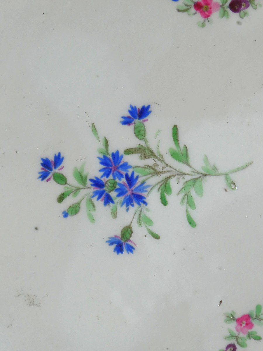 Plat Mendiant En Porcelaine De Paris époque XVIIIe Siecle , Manufacture De Locre , Louis XVI-photo-4