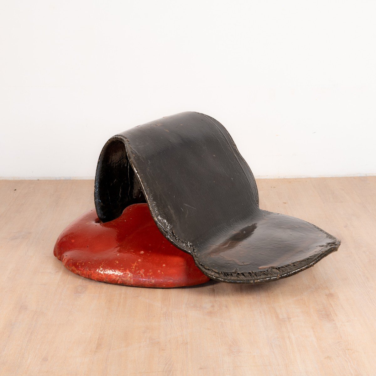 sculpture chauffeuse Fauteuil Langue par Louis Durot, 1975-photo-7