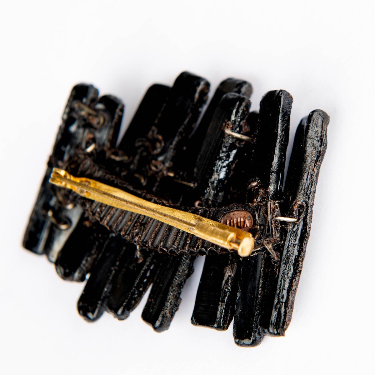Broche En résine de Talosel De Line Vautrin Signé Roi, France, 1960-photo-1