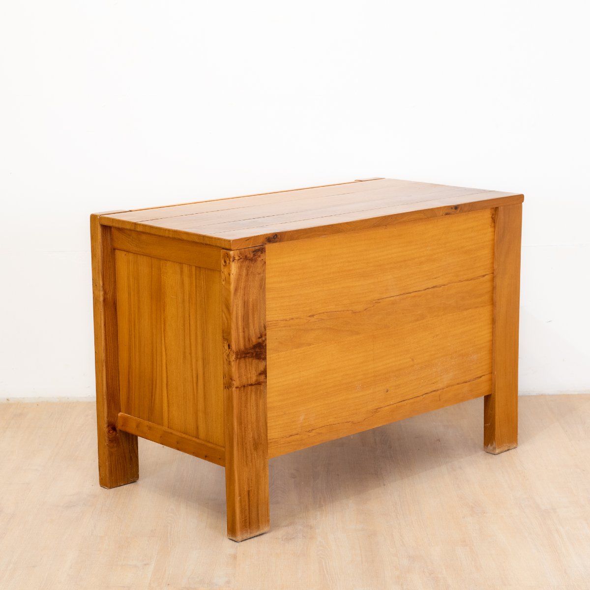 Commode à 3 Tiroirs en Orme de Maison Regain, 1980-photo-2