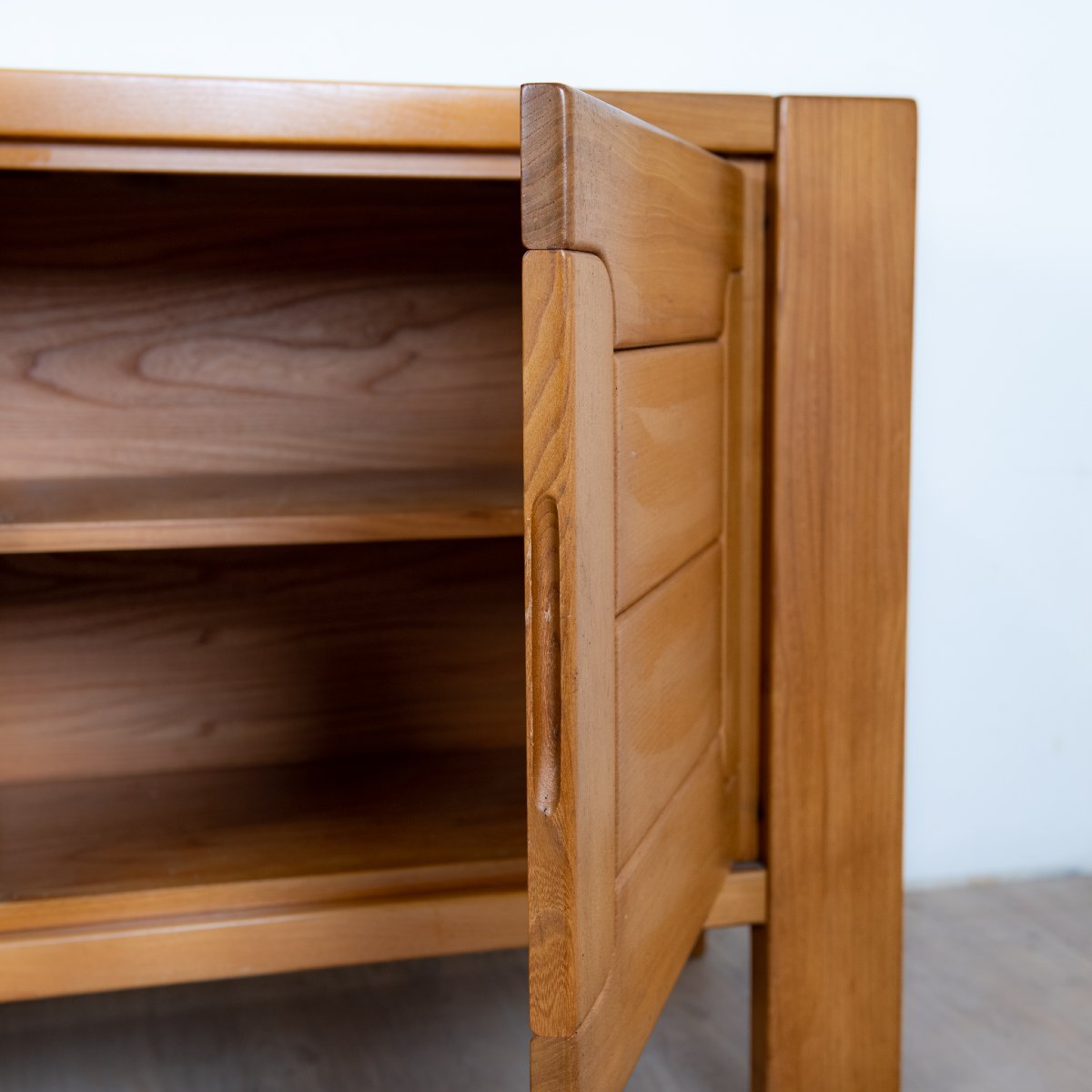 Elm Sideboard From Maison Regain, France, 1970-photo-2