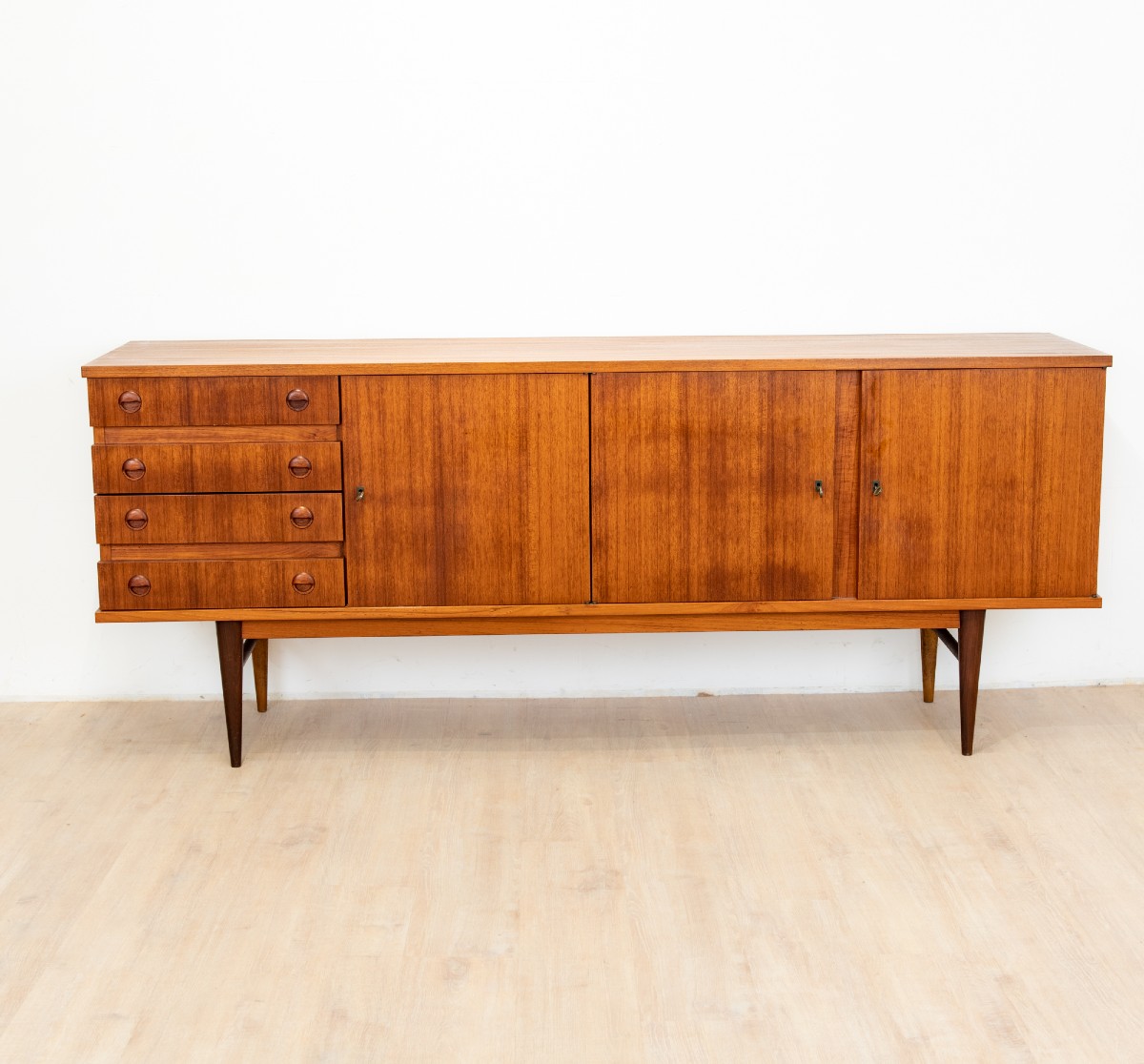 Scandinavian Teak Sideboard Circa 1965