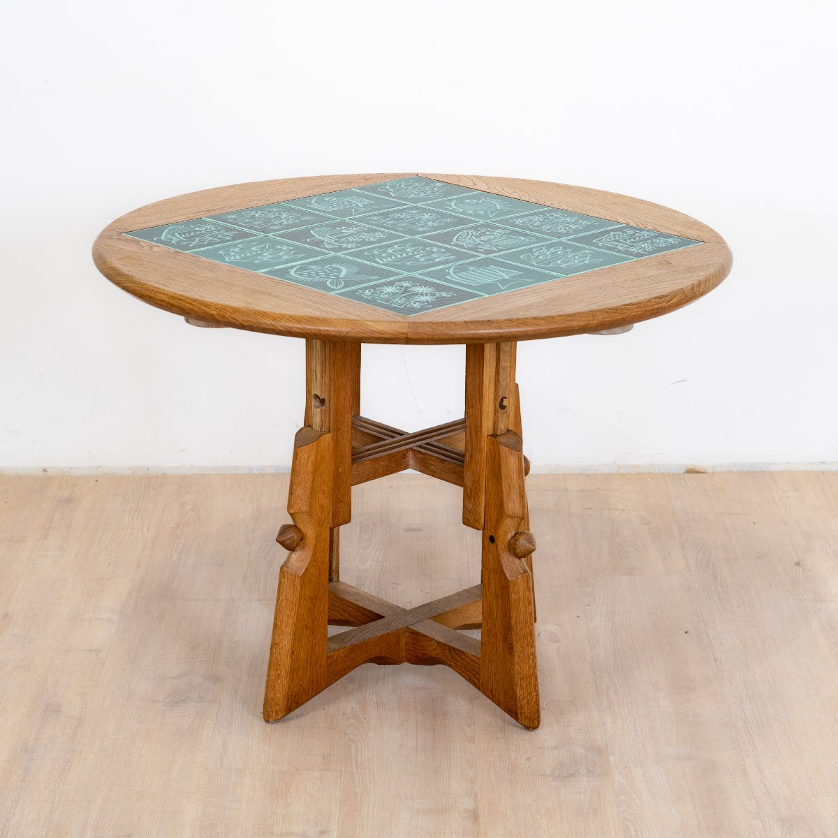 Vintage Table By Guillerme Et Chambron, 1980s-photo-2