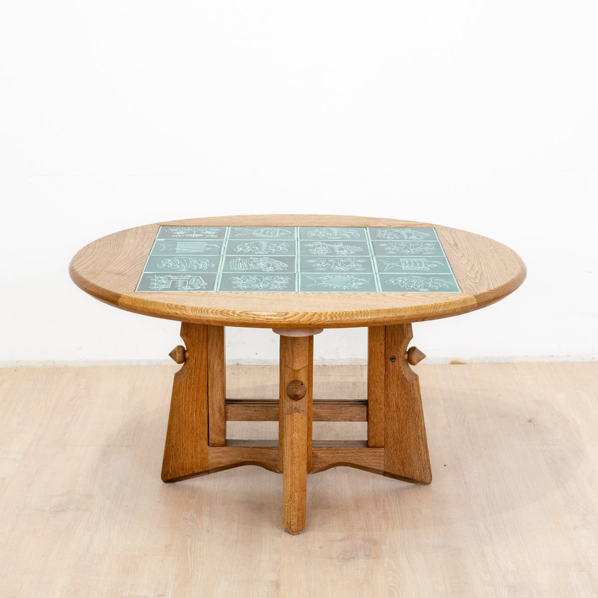 Vintage Table By Guillerme Et Chambron, 1980s-photo-3