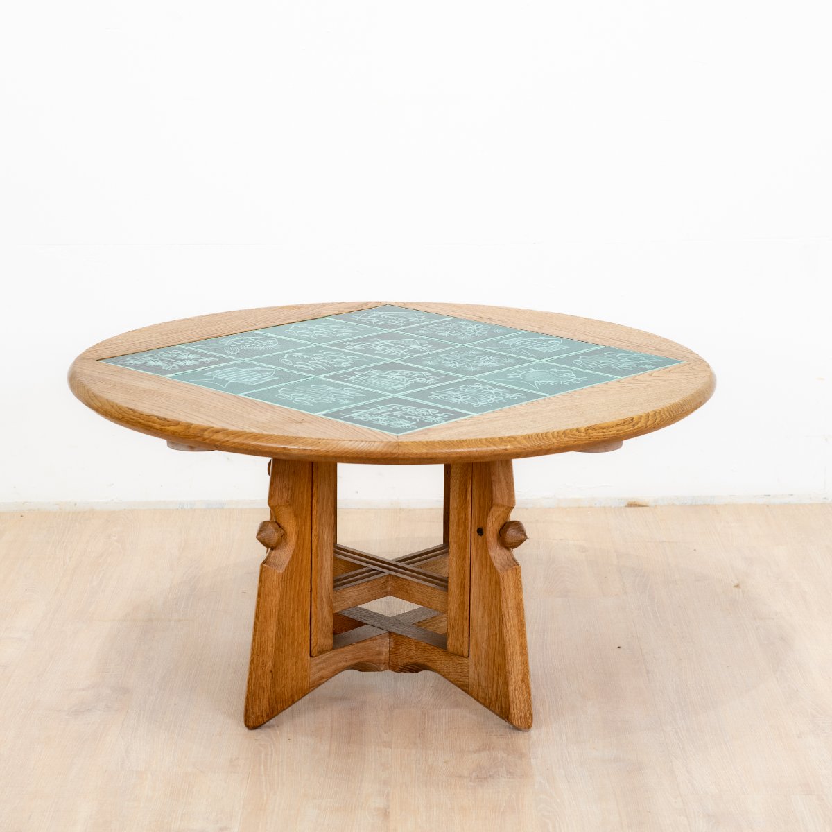 Vintage Table By Guillerme Et Chambron, 1980s-photo-4