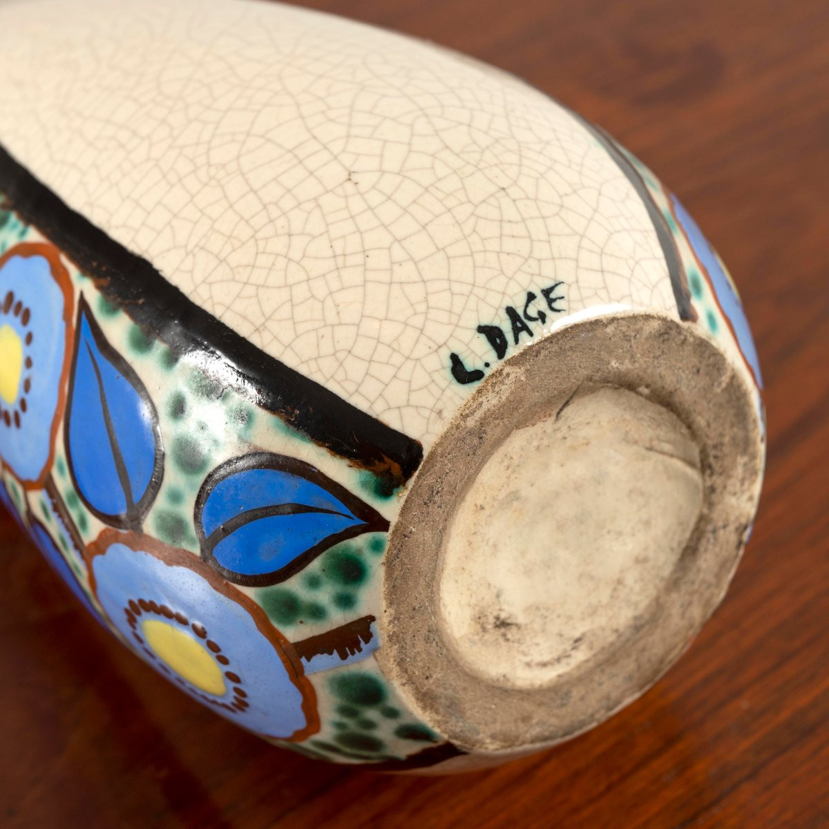 Céramique art deco, Louis Dage, circa 1925-photo-4