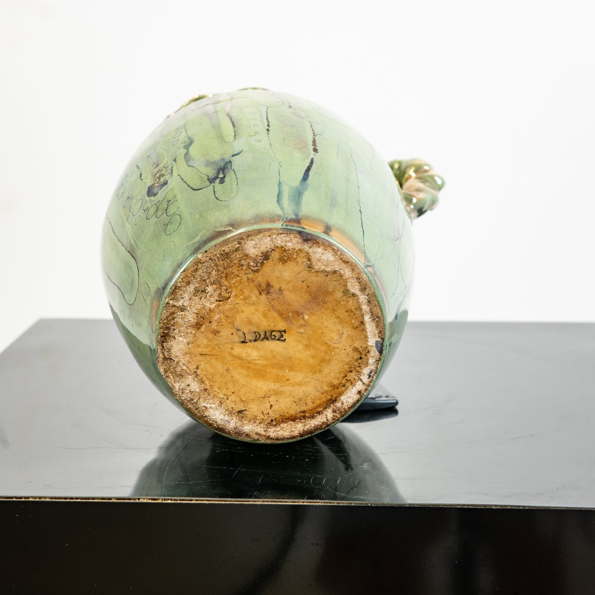 Ceramic Pitcher By Louis Dage, France, 1950s-photo-4