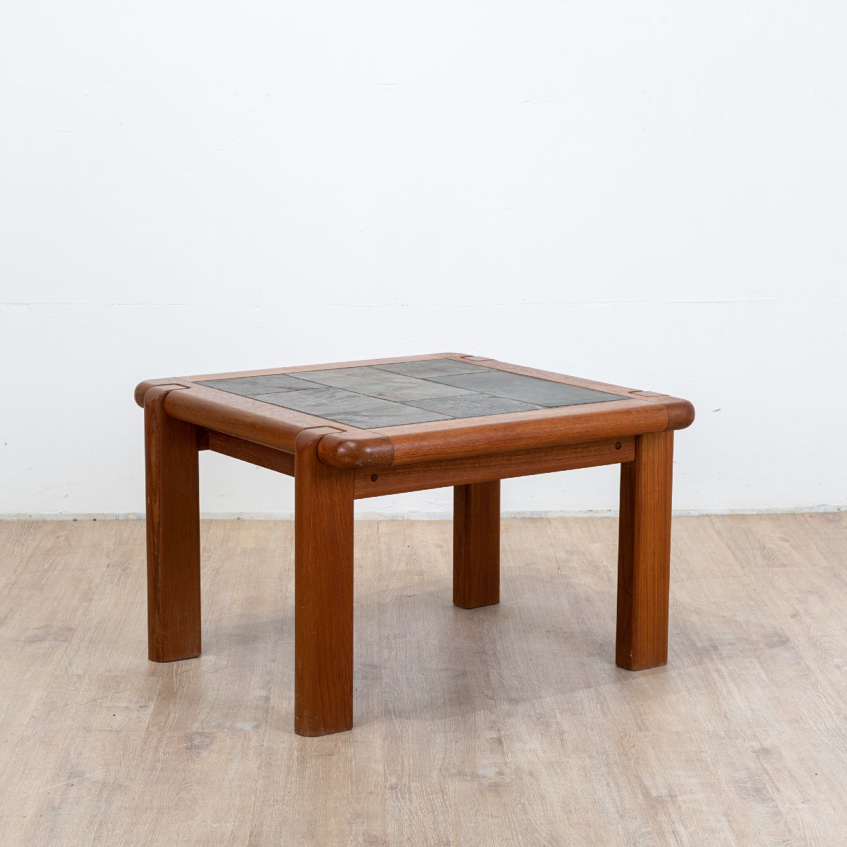 Table Basse en Orme et Ardoise de Maison Regain, 1970s-photo-4