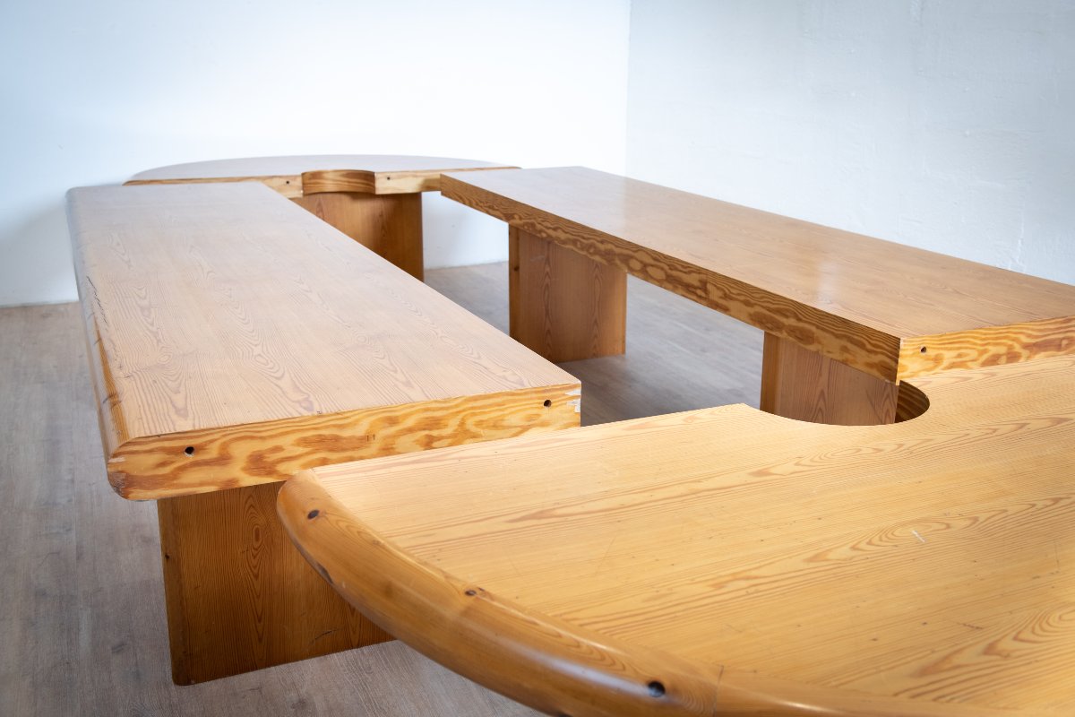 Table de conférence de Rainer Daumiller pour hirtshals savværk møbler , 1980-photo-6