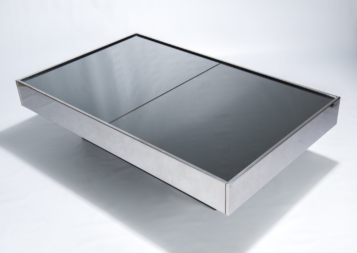 Opening Bar Coffee Table – Cidue, 1970s-photo-2