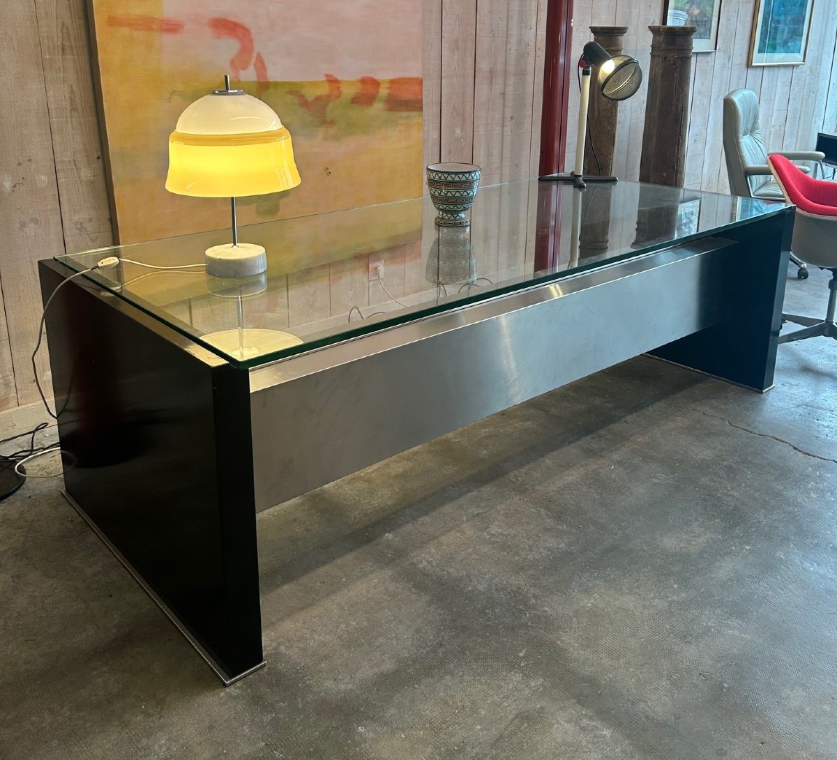 T403 Desk By Osvaldo Borsani For Tecno, 1970s-photo-5