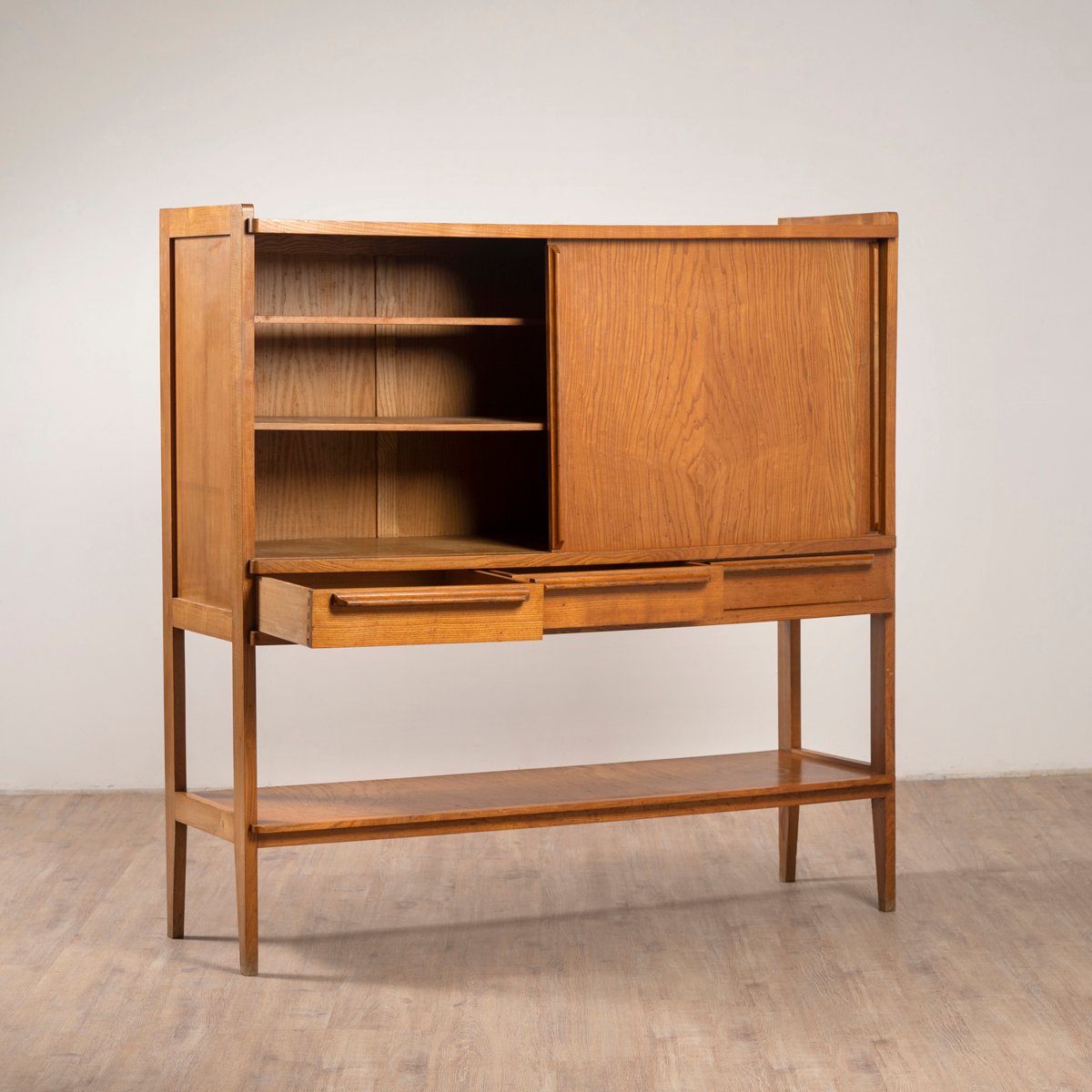 Buffet en Chêne, 1950-photo-3