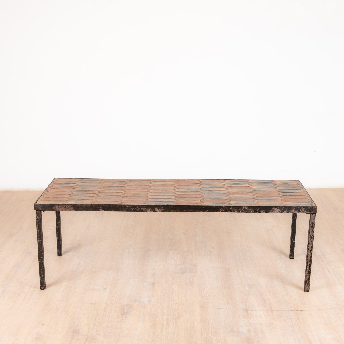 Table Basse En Grès De Roger Capon à Vallauris France 1970-photo-1
